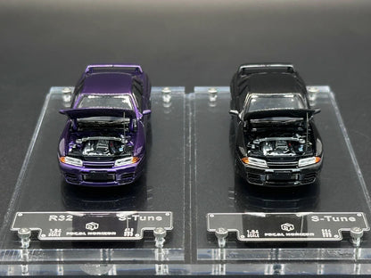 Nissan GT-R FH Stock Skyline R32 Tune 1:64 Scale Diecast Model Car - Image 10