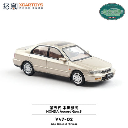 XCARTOYS Accord Gen 5 1 64 Metal Plastic Parts Y47 1:64 Diecast