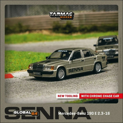 Mercedes-Benz TW Stock 190 2.3-16 Champion 1:64 Scale Diecast Model Car - Image 6