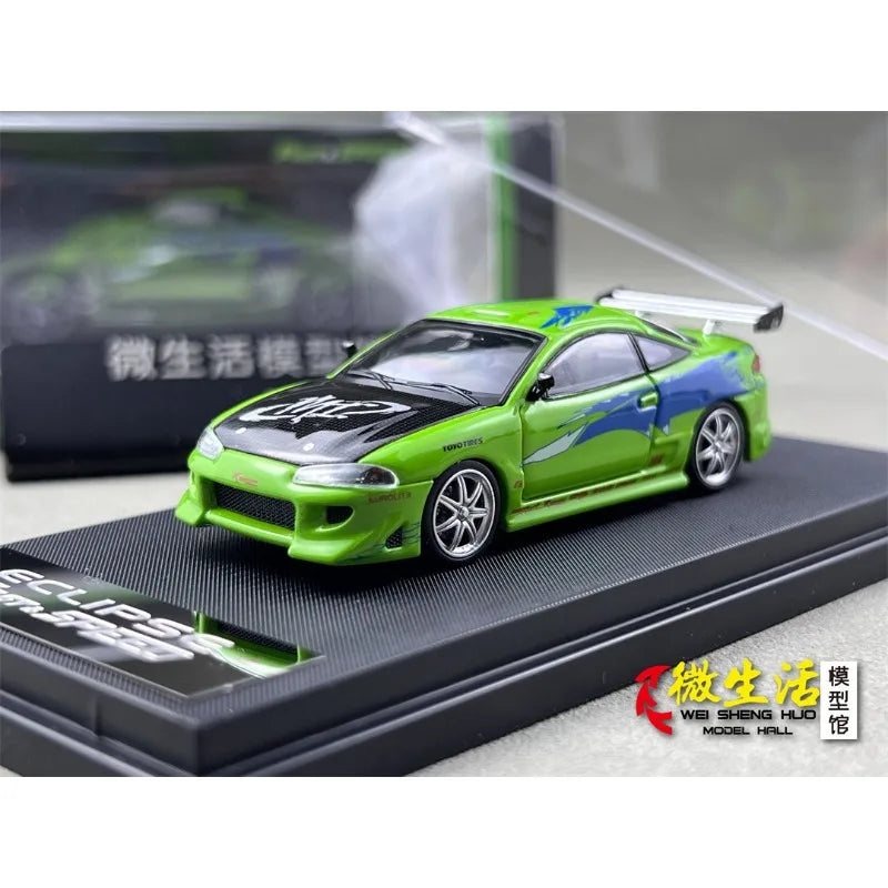 Mitsubishi Eclipse D30 Second Generation 1:64 Diecast
