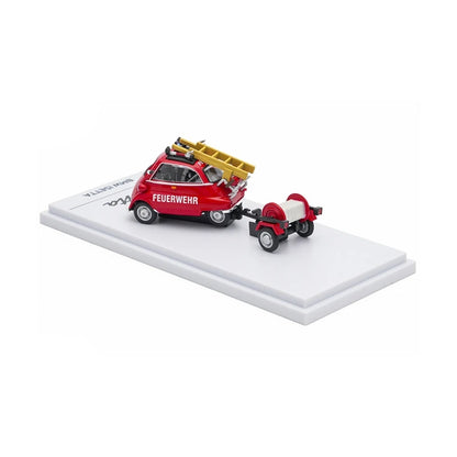 Isetta Fire Engine Red 1 64 1:64 Diecast