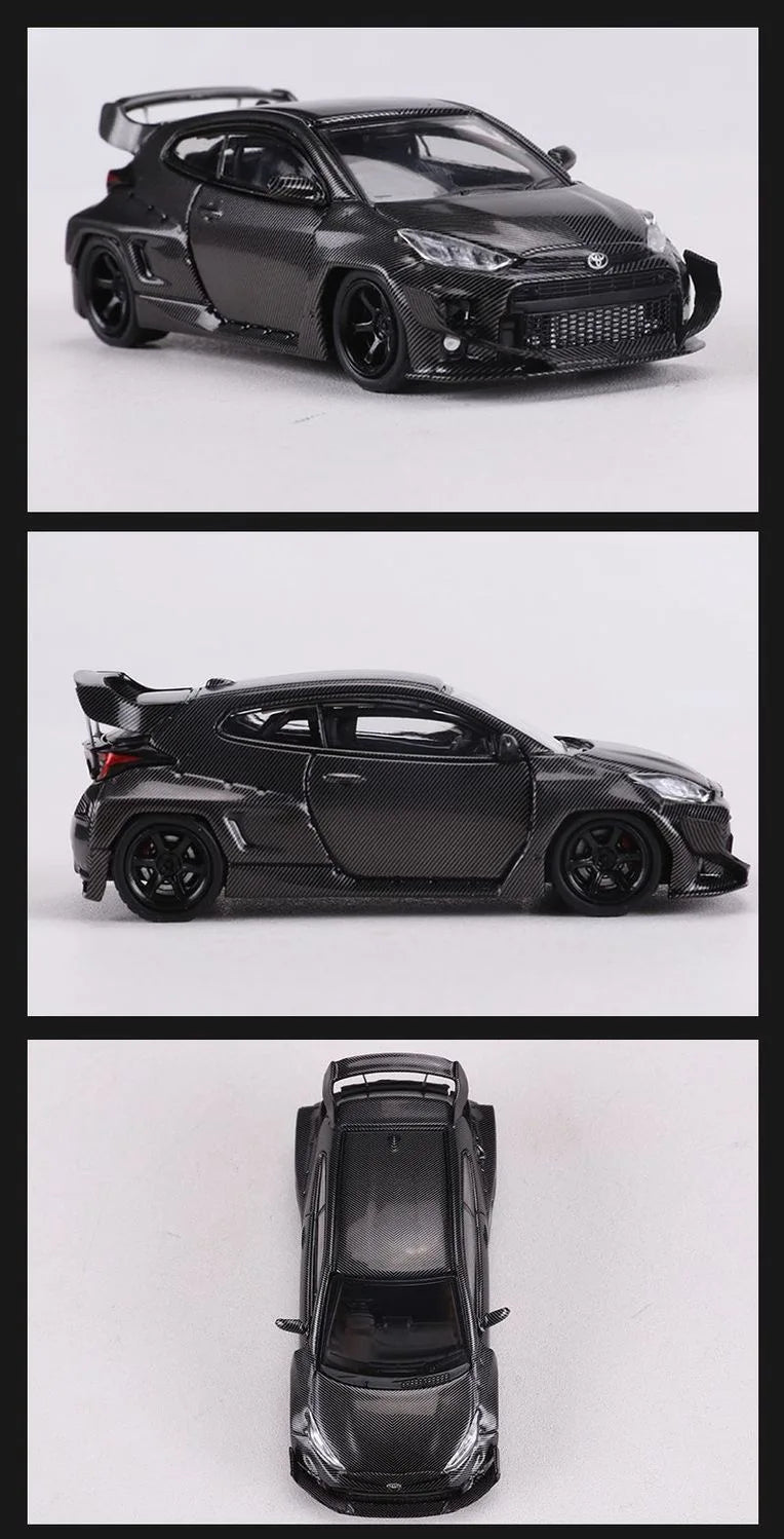 Premium ET Fuji GR Yaris Pandem 1:64 Scale Diecast Model Car - Image 9