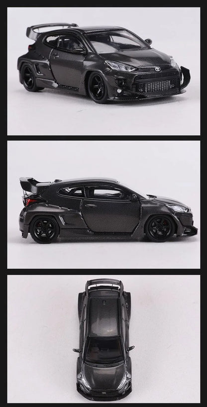 Premium ET Fuji GR Yaris Pandem 1:64 Scale Diecast Model Car - Image 9