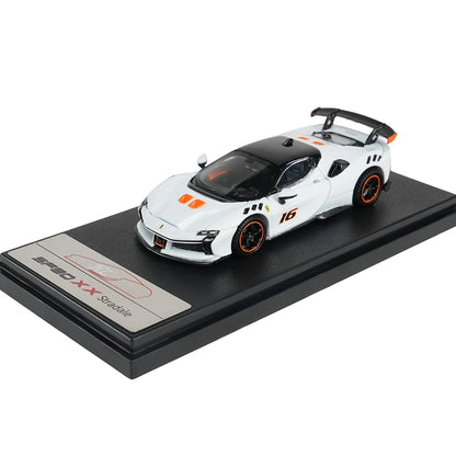Ferrari SF90-Style Supercar 1:64 Diecast