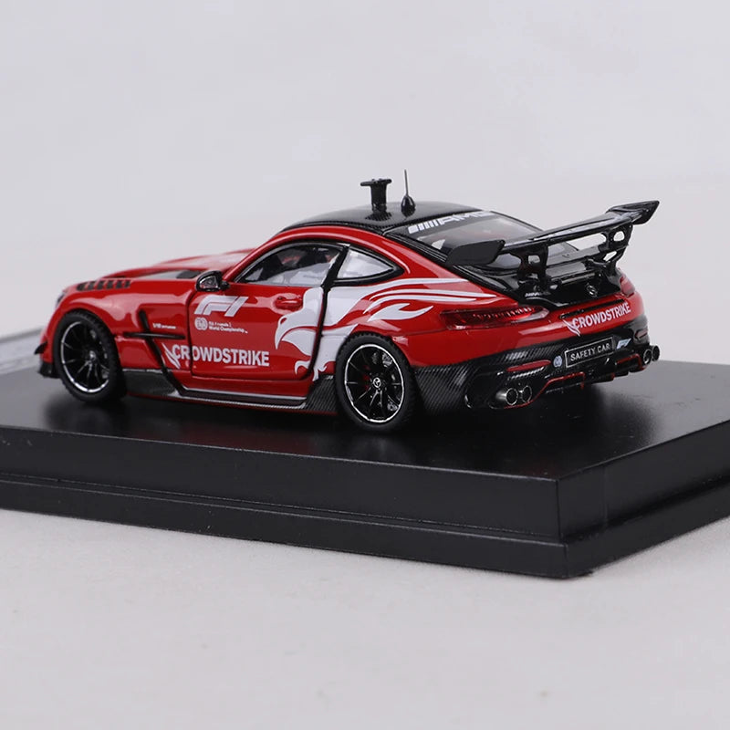 Mj 1 64 Amg Gt Safety Open Full Door Die 1:64 Diecast
