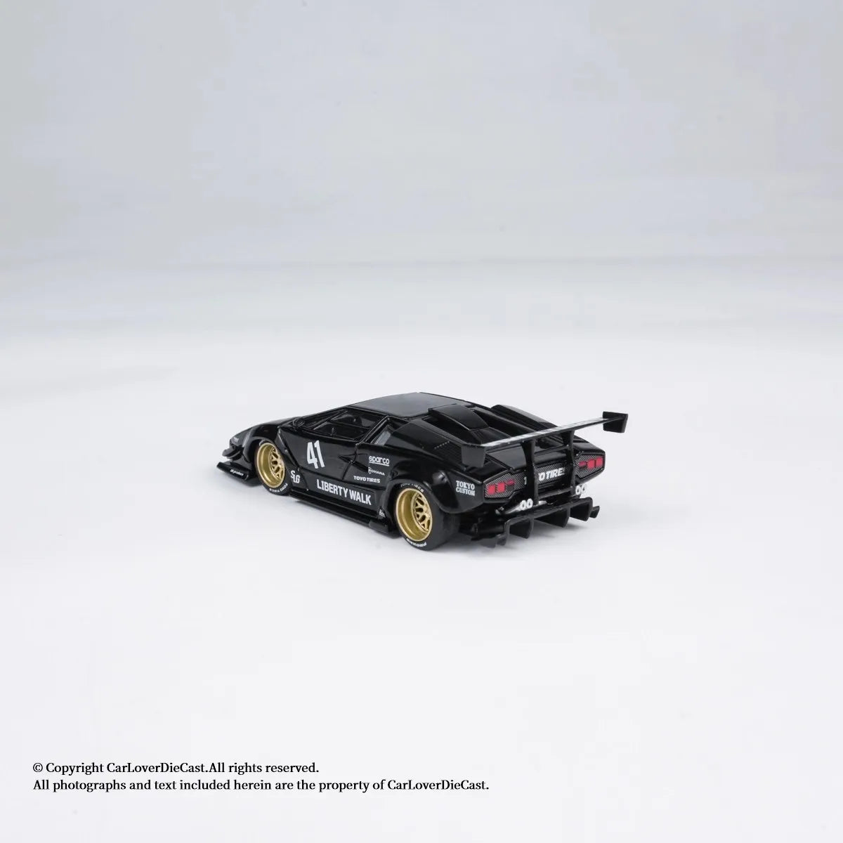 Lamborghini MINIGT Stock 1081 LBWK Countach 1:64 Scale Diecast Model Car - Image 12