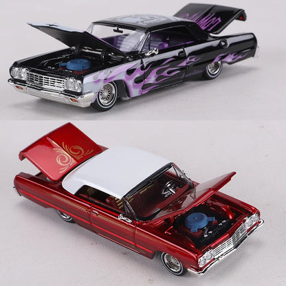 Fineworks 1 64 Chevrolet Impala Hardcover Edition Open Full Door 1:64 Diecast