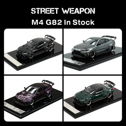 Premium SW Stock G82 M4 Diorama 1:64 Scale Diecast Model Car - Image 18