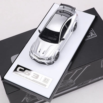 BUZHENG Mercedes C63 Resin Model 1:64