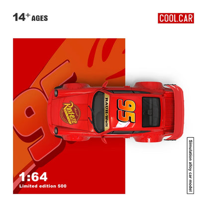 Toyota RWB 964 Supra A90 Lightning Time Micro 1:64 Scale Diecast Model Car