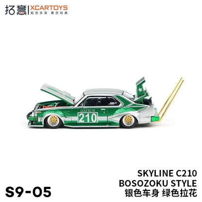 Pop Race XCARTOYS Skyline C210 1 64 Metal Plastic Parts S9 1:64 Diecast
