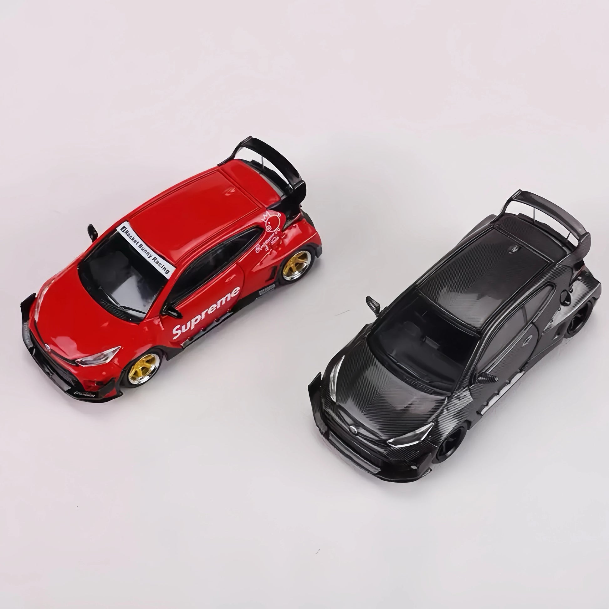 Premium ET Fuji GR Yaris Pandem 1:64 Scale Diecast Model Car - Detail