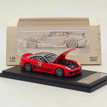 Ferrari 599XX Red Rhino Model 1:64 Diecast
