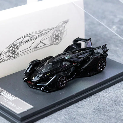 Premium LM Vision GT V12 VGT 1:64 Scale Diecast Model Car - Image 7
