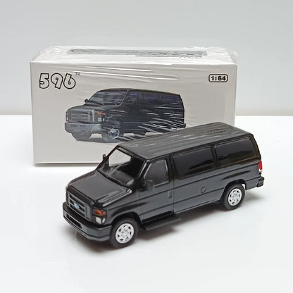 Premium 596 E350 Van NYPD 1:64 Scale Diecast Model Car - Image 21