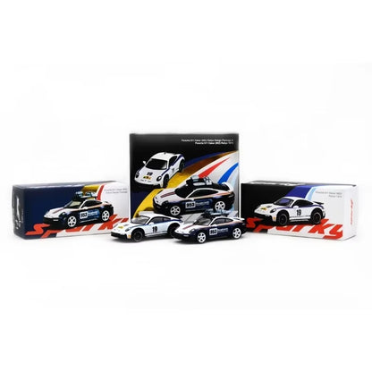 Sparky 1 64 Porsche 911 Gt1 1997 Double Le Mans 1:64 Diecast