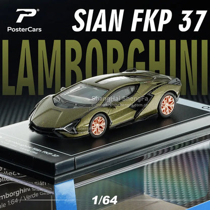 PosterCars Koenigsegg / Pagani / McLaren Supercars 1:64 Diecast
