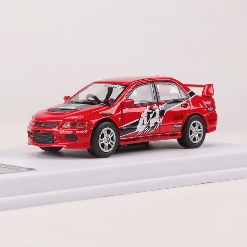 Mitsubishi Lancer Evolution Alloy LMLF modelbil 1:64