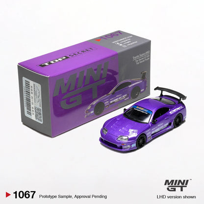MINI GT 1067 1 64 Toyota Supra A80 GT300 Top Secret 1:64 Diecast
