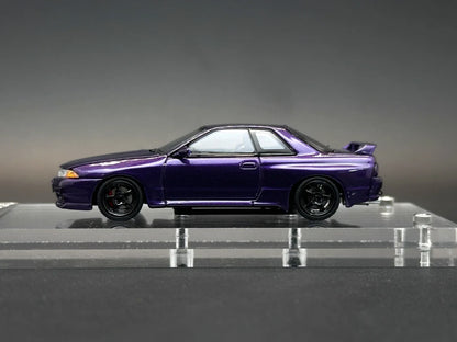 Nissan GT-R FH Stock Skyline R32 Tune 1:64 Scale Diecast Model Car - Image 19
