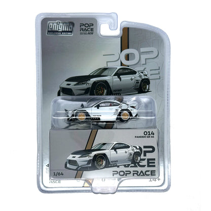 Pop Race 1 64 Clk GT-R D2 GT-R R32 Kpgc10 1:64 Diecast