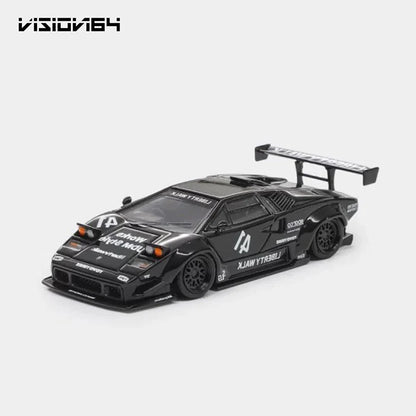 Vision64 1 64 Lbwk Countach Lp500 Diorama 1:64 Diecast