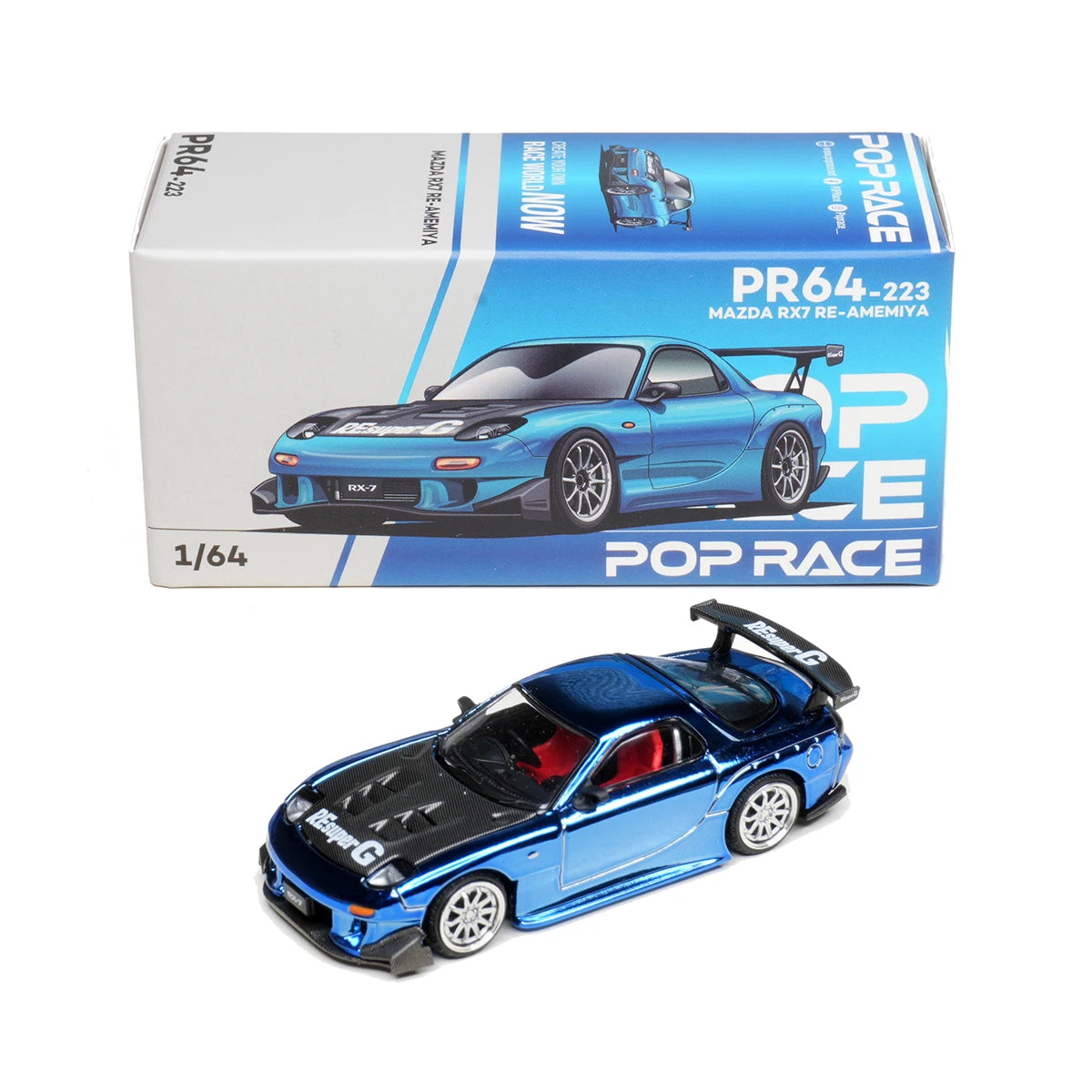 Pop Race 1 64 Clk GT-R D2 GT-R R32 Kpgc10 1:64 Diecast