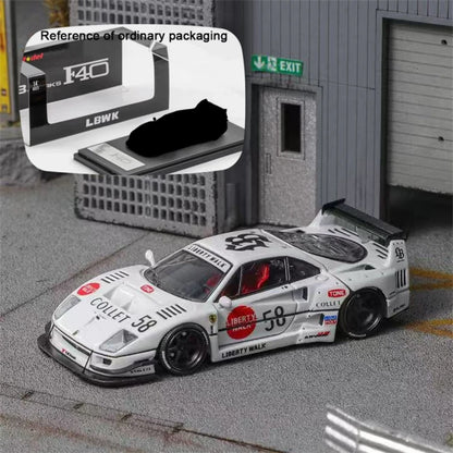 Presale Star 1 64 Lbwk F40 Lb Works Widebody White 1:64 Diecast