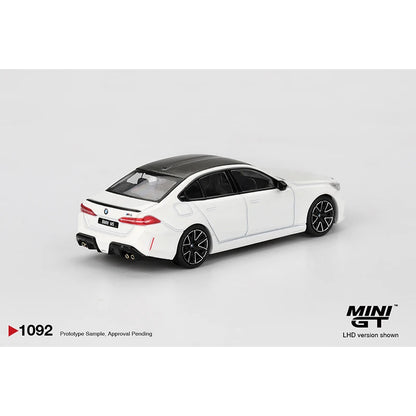 Presale MINI GT 1092 1 64 BMW M5 Alpine White 1:64 Diecast