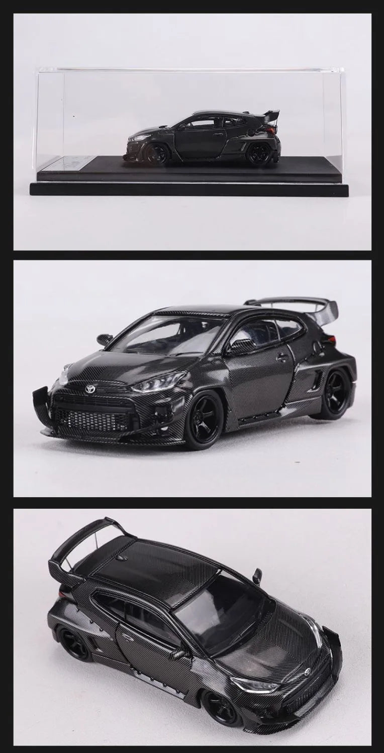 Premium ET Fuji GR Yaris Pandem 1:64 Scale Diecast Model Car - Image 8