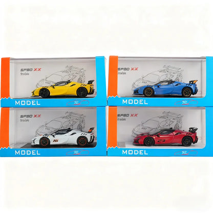 Ferrari SF90-Style Supercar 1:64 Diecast