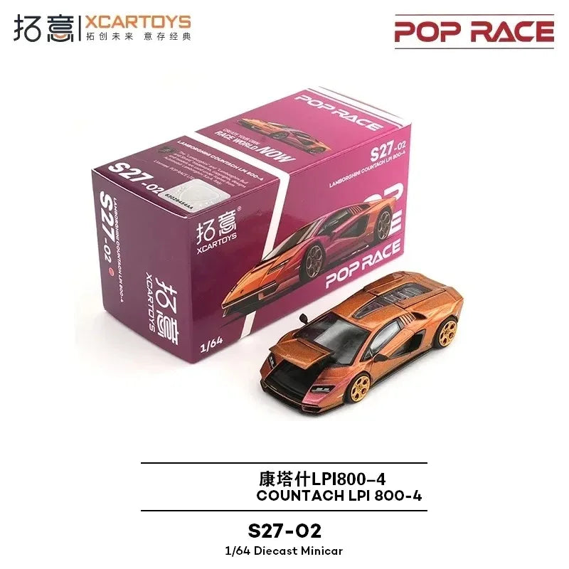Pop Race 1 64 Clk GT-R D2 GT-R R32 Kpgc10 1:64 Diecast