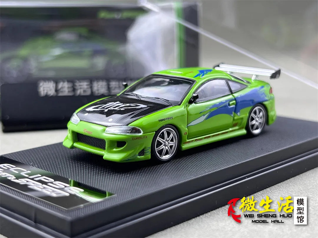 Mitsubishi Eclipse D30 Second Generation 1:64 Diecast