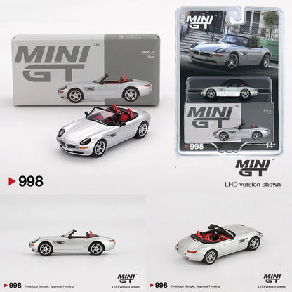 MINI GT 998 1 64 BMW Z8 Silver 1:64 Diecast