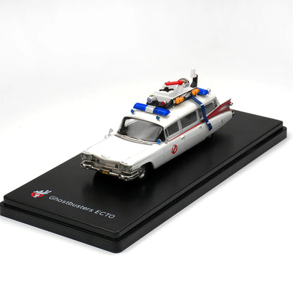 Ys 1 64 New Ghostbuster Miller Meteor 1959 Ecto 1 1:64 Diecast