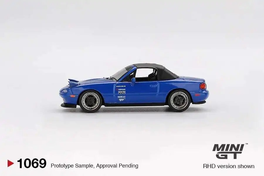 Mazda MINIGT Stock 1069 Miata MX5 1:64 Scale Diecast Model Car - Image 8