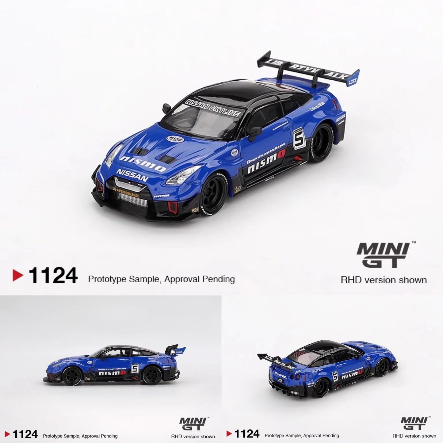 MINI GT Lbwk 1 64 Lamborghini Lb Silhouette Murcielago Countach Abarth 1:64 Diecast