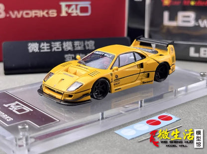 Ferrari F40 Widebody Star 1:64 Diecast
