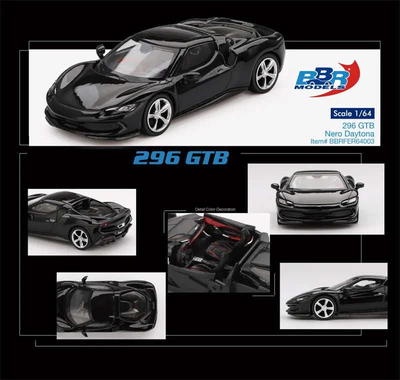 BBR 296 GTB / Daytona SP3 / 812 / MC12 1:64 Diecast