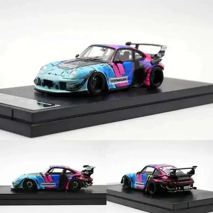 Premium SW RWB 993 Rotana 997 1:64 Scale Diecast Model Car - Image 11