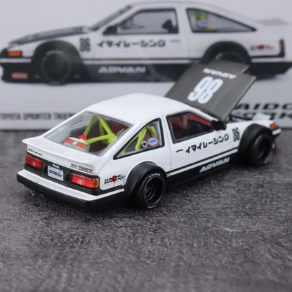 Toyota AE86 Street V1 MINI GT Kaido House 1:64 Scale Diecast Model Car