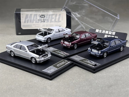 Premium Maxwell E320 W210 1:64 Scale Diecast Model Car - Side View
