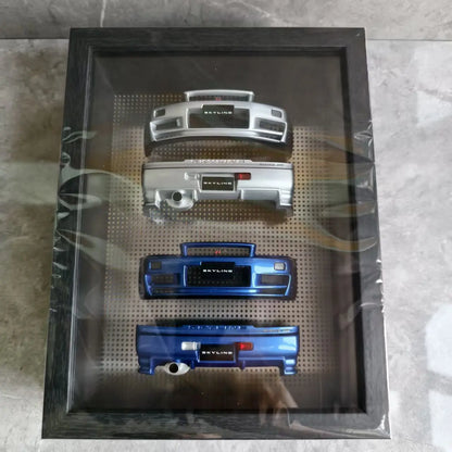 Mh R34 Bumper Display Frame 1 18 1:18 Diecast