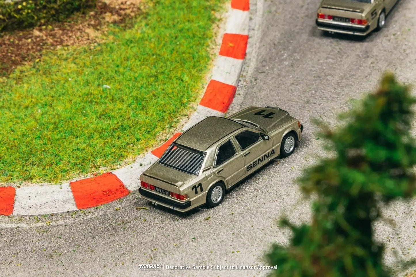 Mercedes-Benz TW Stock 190 2.3-16 Champion 1:64 Scale Diecast Model Car - Image 9