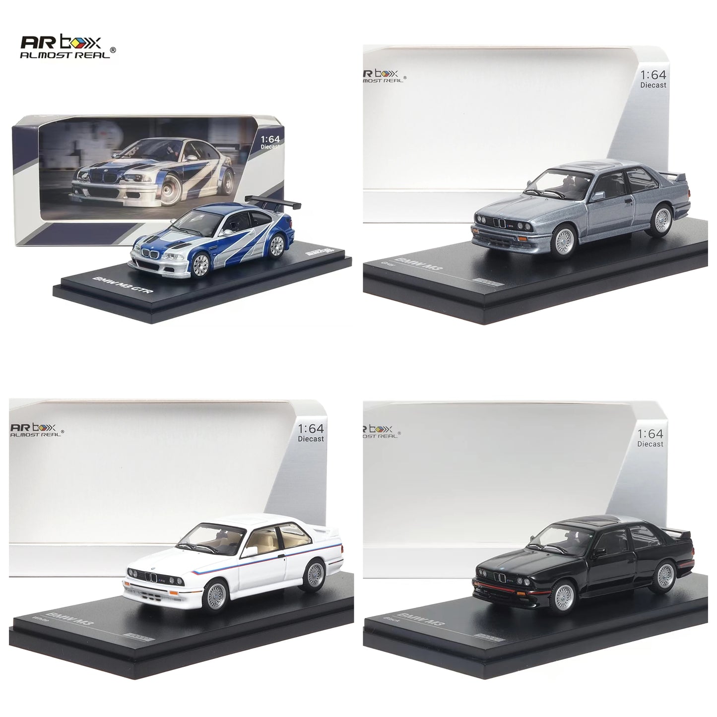 Almost Real AR Box M3 E30 1 64 1:64 Diecast