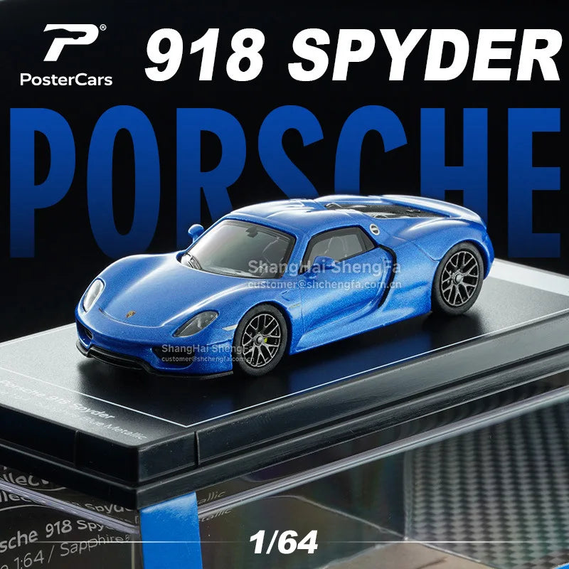 PosterCars Koenigsegg / Pagani / McLaren Supercars 1:64 Diecast