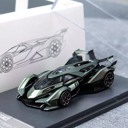Premium LM Vision GT V12 VGT 1:64 Scale Diecast Model Car - Image 9