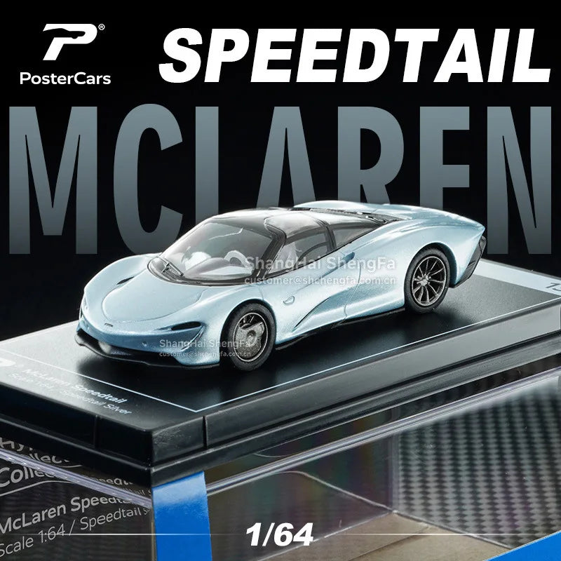 PosterCars Koenigsegg / Pagani / McLaren Supercars 1:64 Diecast