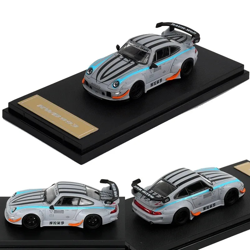 Premium SW RWB 993 Rotana 997 1:64 Scale Diecast Model Car - Image 22
