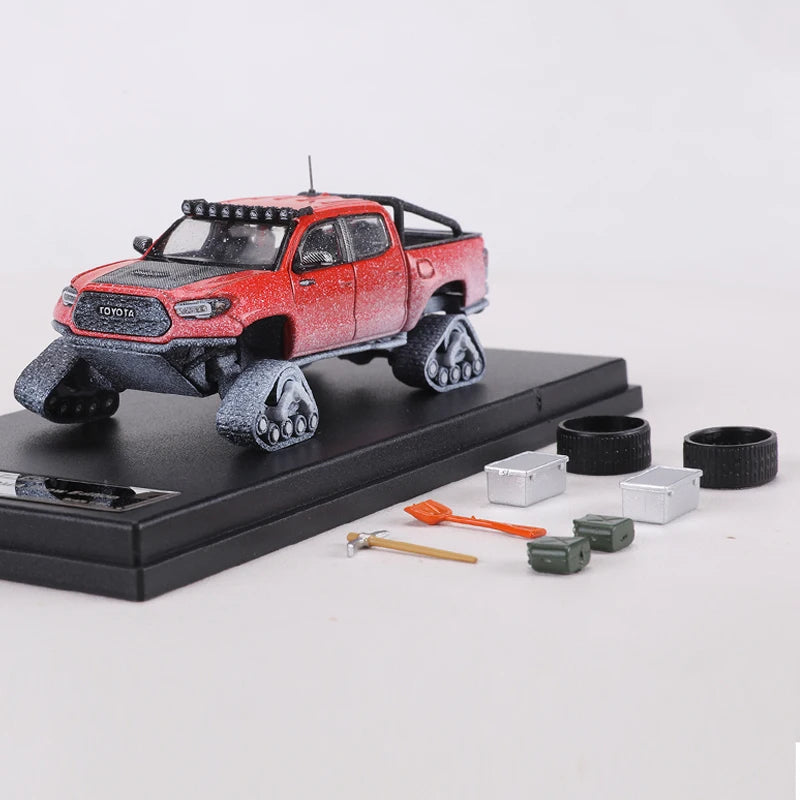 GCD 1 64 Tacoma Snow Includes Accessories 1:64 Diecast
